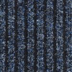 vidaXL Paillasson rayé Bleu 80x120 cm