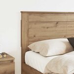 vidaXL Tête de lit Chêne artisanal 160 cm Bois d'ingénierie
