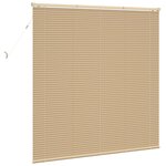 vidaXL Store Vénitien Marron clair avec motif 150 x 160 cm PVC