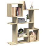 vidaXL Étagère séparatrice de pièce chêne sonoma 92x29x112 cm