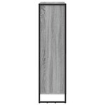 vidaXL Bibliothèque 2 Pièces Gris Sonoma 99 5 x 30 x 108 cm