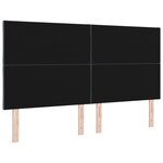 Tête de lit LED vidaXL Design en Blocs de Diamant Gris Foncé 180 cm Velours