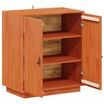 vidaXL Buffet Brun Ciré 65 5 x 40 x 75 cm Pin massif