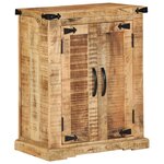 vidaXL Buffet 55x35x70 cm Bois massif Mangue brut