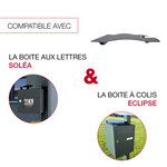 Toit décoratif Soléa Noir Sablé RAL 2100 MS