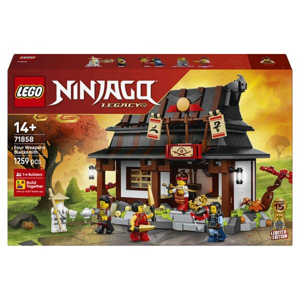 71858 15e anniversaire - La forge des quatre armes ® NINJAGO®