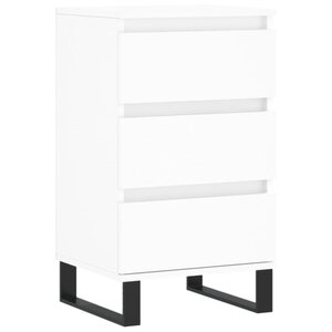 vidaXL Buffet blanc 40x35x70 cm bois d’ingénierie