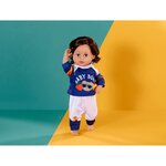 Zapf Creation 838204 - BABY born Combinaison de jogging Navy 43cm