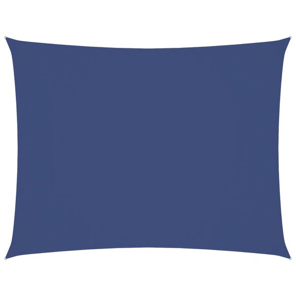 vidaXL Voile de parasol tissu oxford rectangulaire 3x6 m bleu