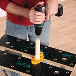 Wolfcraft établi avec étau master 200 6177000