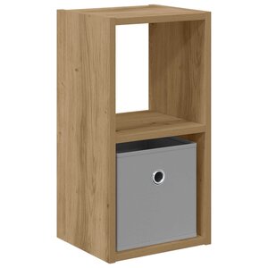 vidaXL Table de chevet Chêne artisanal 25 5 x 22 x 49 5 cm