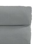 vidaXL Chaises à manger lot de 6 gris clair tissu