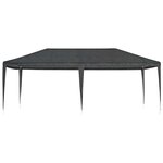 vidaXL Tente de réception professionnelle 4x6 m Anthracite 90 g/m²