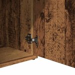 vidaXL Buffet vieux bois 91x29 5x75 cm bois d'ingénierie