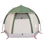 vidaXL Tente de camping à dôme 1 personne vert imperméable