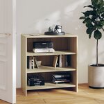 vidaXL Buffet Chêne sonoma 70x40 5x75 cm Bois d'ingénierie