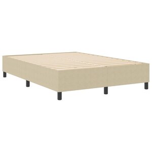vidaXL Cadre de lit plateforme Vert gris 160 x 200 cm
