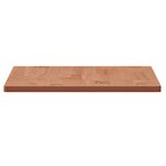 vidaXL Dessus de table 60x40x1 5 cm rectangulaire bois massif de hêtre