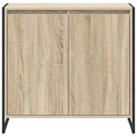 vidaXL Meuble d'appoint Sonoma 79 x 36 x 75 cm Bois d'ingénierie