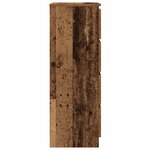 vidaXL Buffet vieux bois 60x35x98 5 cm bois d'ingénierie