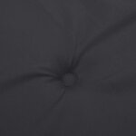 vidaXL Coussins de chaise à dossier haut lot de 4 noir tissu oxford