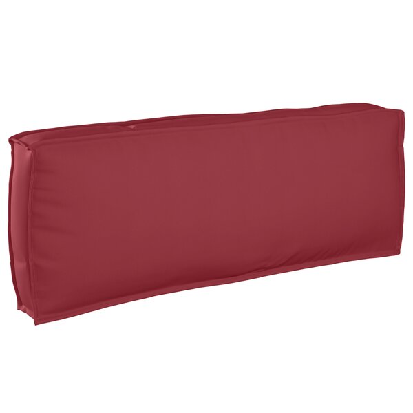 vidaXL Coussin de Palette Bordeaux 120x40x12 cm en Tissu Oxford