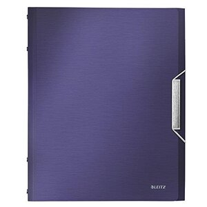 Trieur Style 6 Touches en Polypropylène Effet brossé Bleu LEITZ