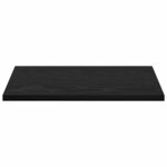 vidaXL Étagère à livres 4 Pièces Noir 40 x 30 x 1.5 cm Bois d'ingénierie
