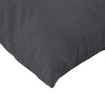 vidaXL Coussins de palette lot de 2 anthracite mélangé tissu