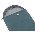 Outwell Sac de couchage Campion Lux fermeture éclair gauche sarcelle