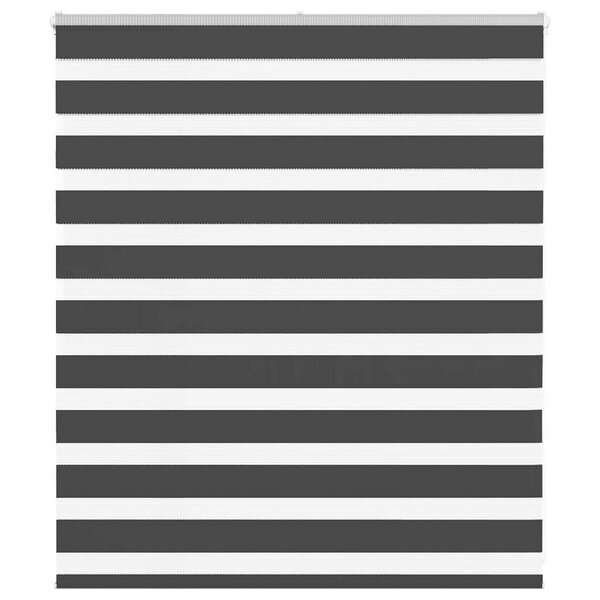 vidaXL Store zèbre noir 125x100 cm largeur du tissu 120 9 cm polyester