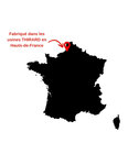 THIRARD - Range bûches noir pour intérieur et extérieur Pattern  acier  433x500mm