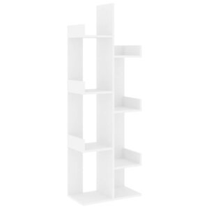 vidaXL Bibliothèque Blanc 48x25 5x140 cm Bois d’ingénierie