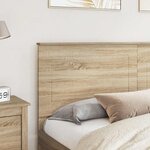 vidaXL Tête de lit Chêne Sonoma 200 cm Bois d'ingénierie