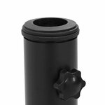 vidaXL Pied de parasol Multicolore et noir 45 x 45 x 40 cm