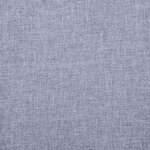 vidaXL Canapé à 2 places tissu gris clair
