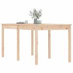 vidaXL Table de jardin 159 5x82 5x76 cm bois massif de pin