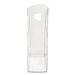 Porte-revues Polystyrène ECOMAG Dos de 7 7 cm  H25 7 x P24 8 cm Cristal x 10 EXACOMPTA