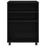 Cabinet de rangement vidaXL Chêne noir 60x53x72 5 cm Bois d'ingénierie