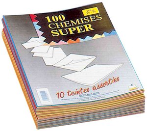 chemises SUPER pour dossiers A4, 250 g/m2, vert pré RAINEX