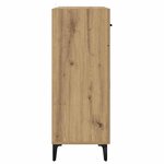 vidaXL Buffet Chêne artisanal 69 5 x 34 x 90 cm Bois d'ingénierie