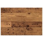 vidaXL Étagère à livres 4 Pièces Marron 60 x 40 x 1 5 cm