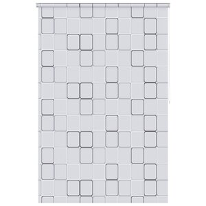 vidaXL Store roulant de douche 160x240 cm Carré