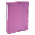 Boite De Classement Polypropylène Forever Young Dos 40mm - A4 - Couleurs Assorties - X 8 - Exacompta