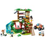 LEGO Friends - Sanctuaire des Pandas 42648 - Set de Construction Amusant pour Enfants