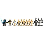 LEGO Star Wars - MTT des Séparatistes de la Bataille de Felucia - Set de Construction 75435