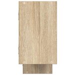 vidaXL Étagère cube murale 5 compartiments chêne sonoma