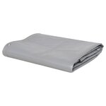 vidaXL Bâche 650 g / m² 1 5 x 6 m Gris