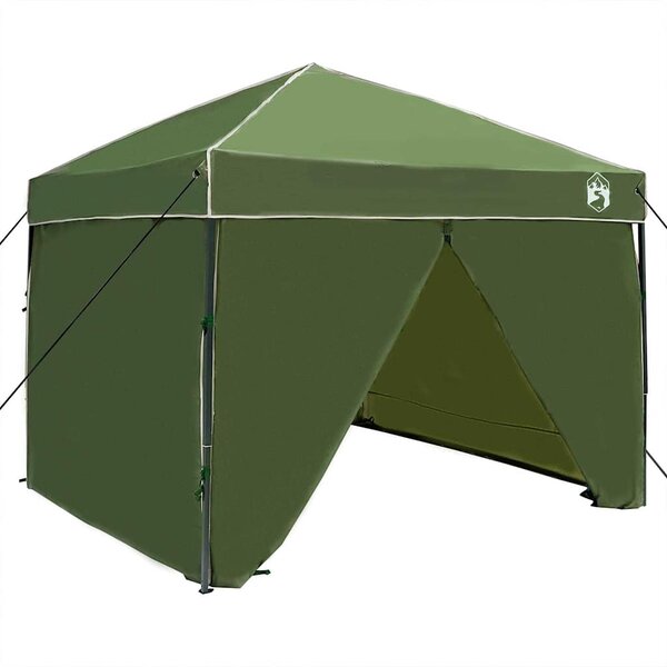 vidaXL Tente à auvent pop-up Vert 250 x 250 cm tissu