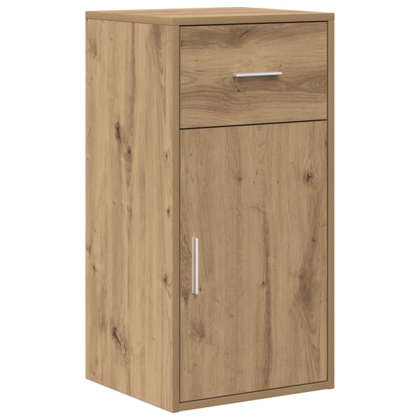 vidaXL Cabinet de rangement en chêne Chêne fait main Bois d'ingénierie